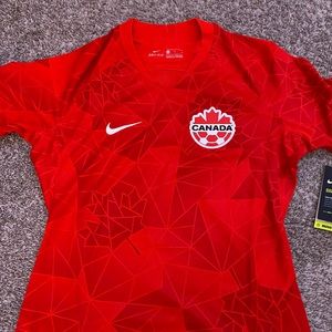 Women’s Canadian soccer jersey